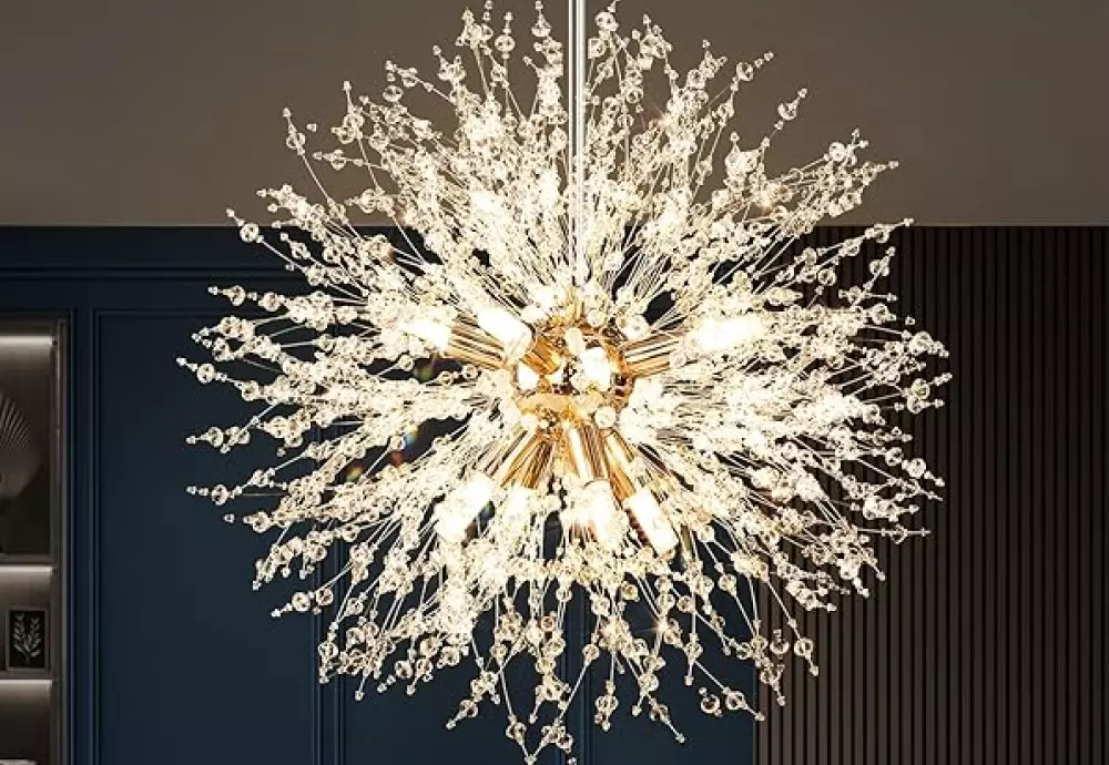 chandelier crystal ball