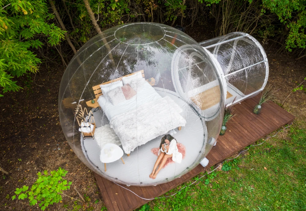 double bubble tent