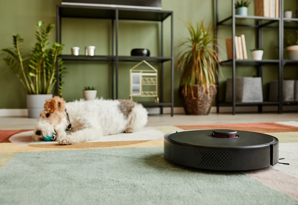 robot vacuum with self cleaning mop