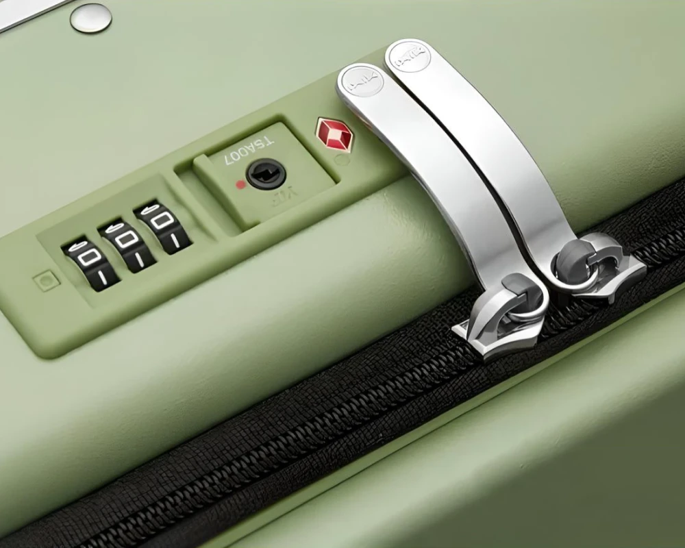 suitcase with compartments